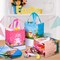 8 PCS Easter Gift Bags, Reusable Easter Basket with Handles, Non woven Treat Bags Tote Bags for Kids Easter Egg Hunt Game Party Supplies